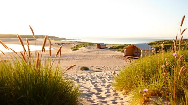 Séjournez au camping bretagne 5 étoiles près de la plage !